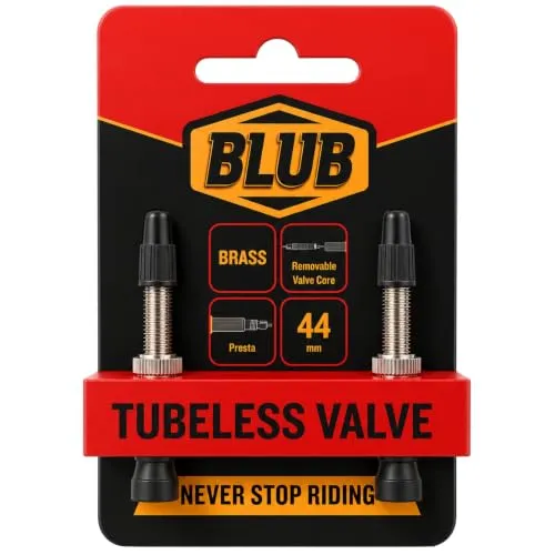 BLUB Valvole Tubeless MTB 44 mm 2 Pezzi