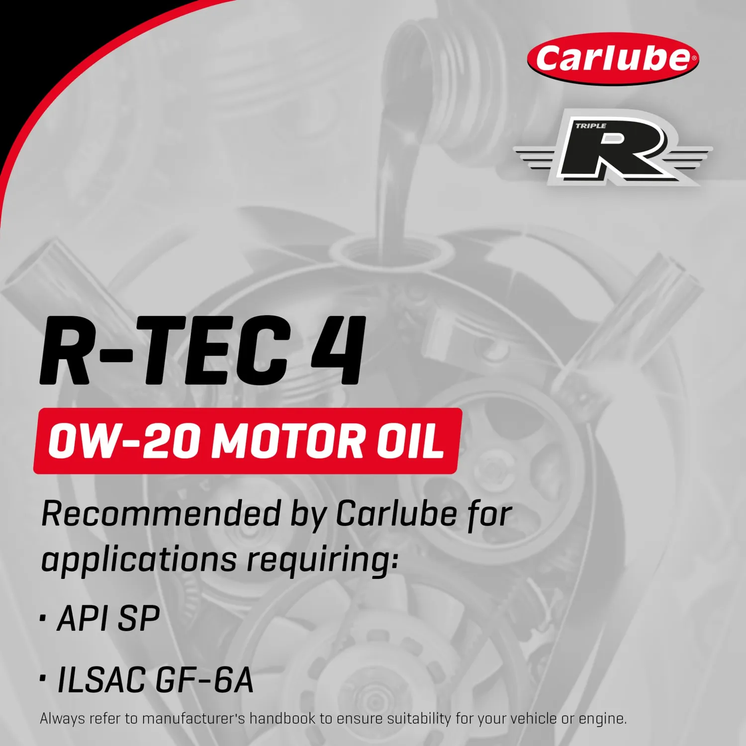 Carlube Triple R 0W-20 sintetico R-Tec 4