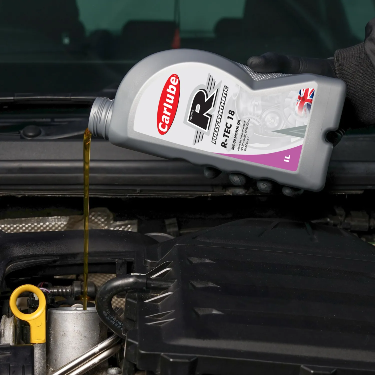 Carlube Triple R R-Tec 18 5W-30 olio motore 1L ibride