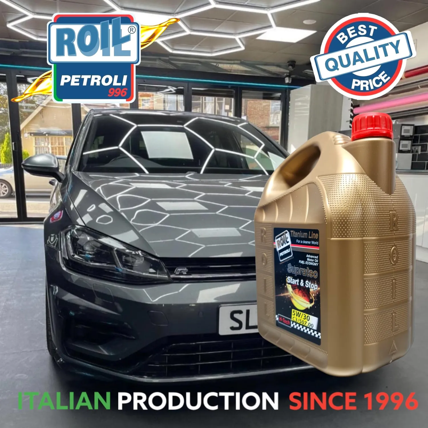 Roil Supratec Start&Stop 5W-30 olio motore sintetico VW 504 507