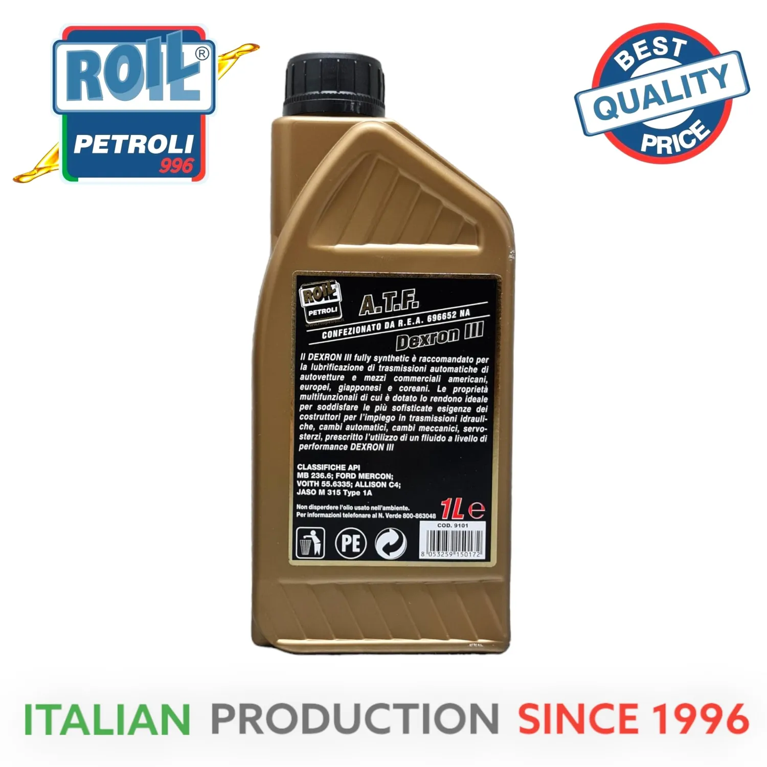Roil ATF DEXRON 3 fluido cambio automatico