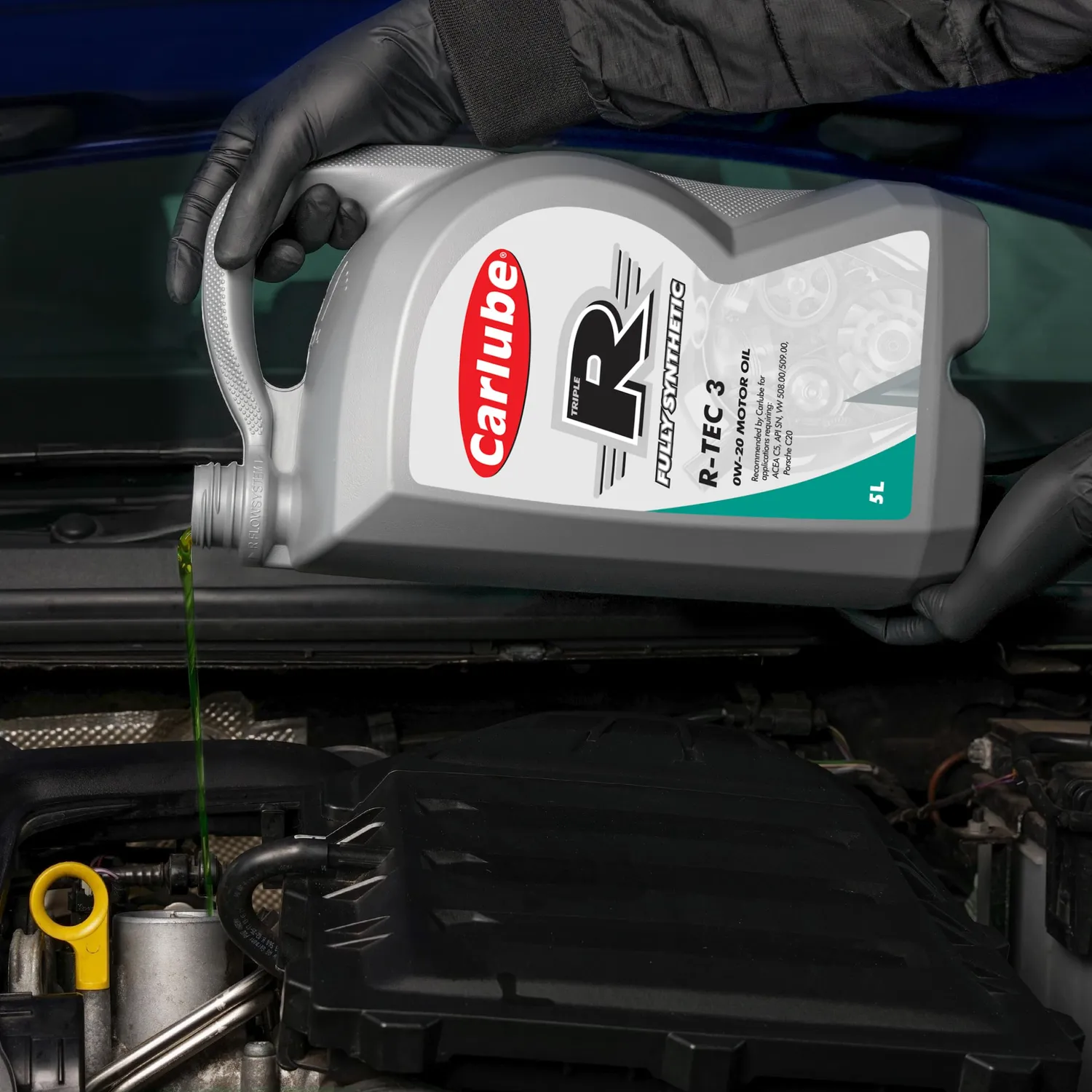 Carlube Triple R 0W-20 R-Tec 3 olio motore 5 L ACEA C5