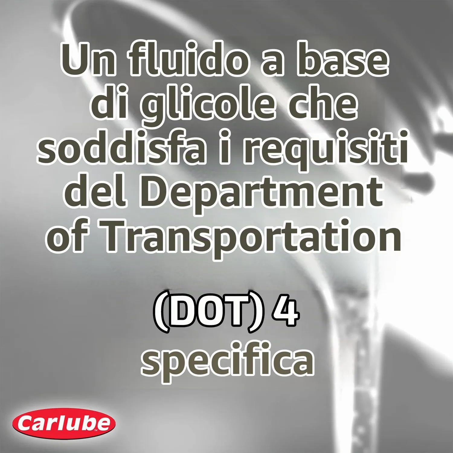 Carlube DOT 4 liquido freni 500 ml alte prestazioni