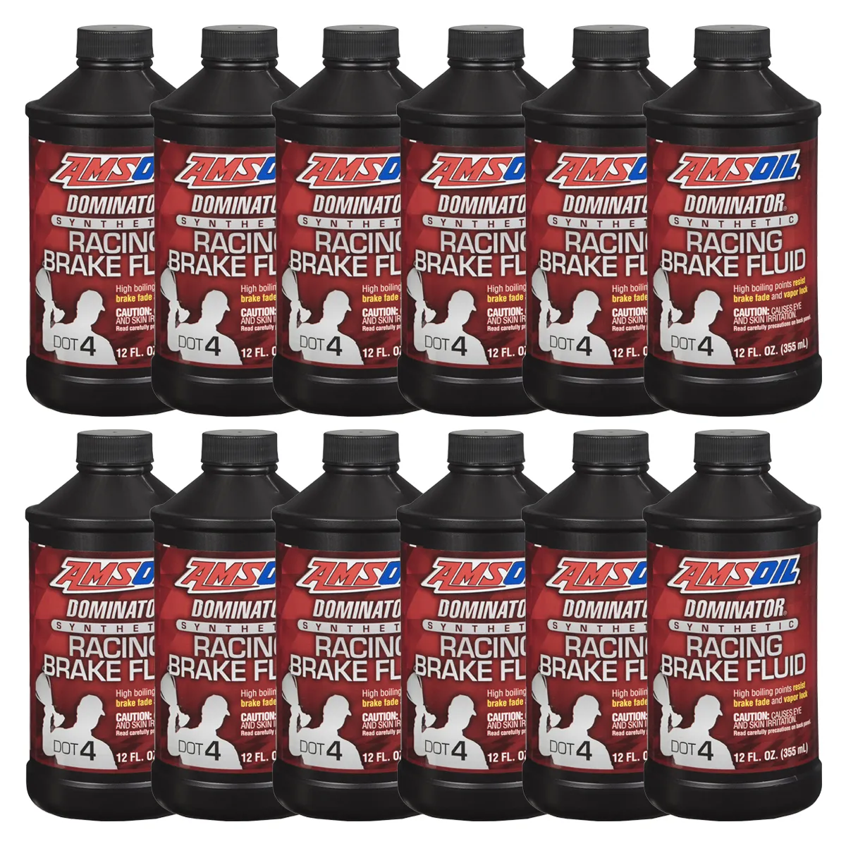 Amsoil Dominator DOT 4 100% Synthetic Racing Brake Fluid liquido freni 355 ml