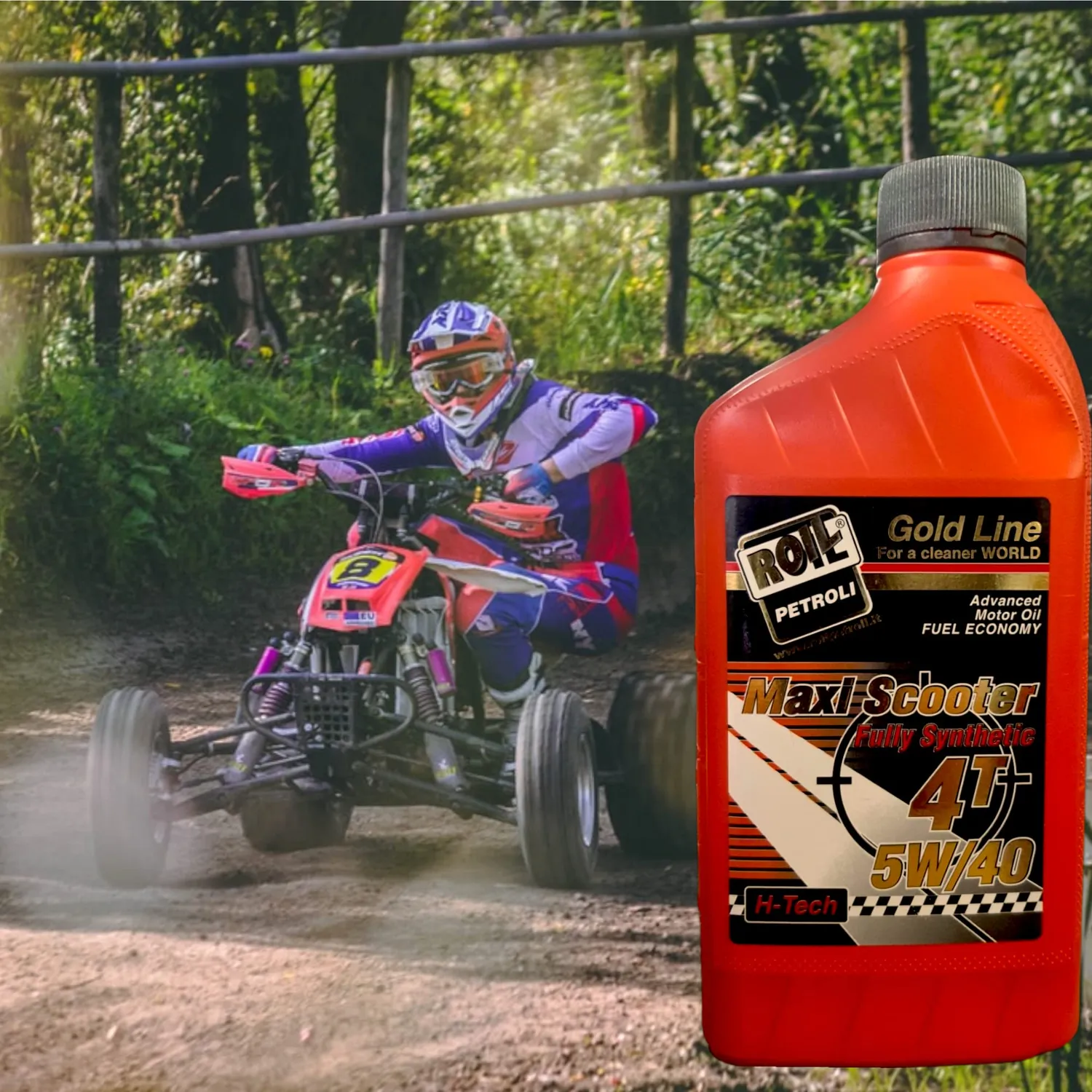 Roil Maxi Scooter 4T 5W-40 olio scooter 1 L sintetico