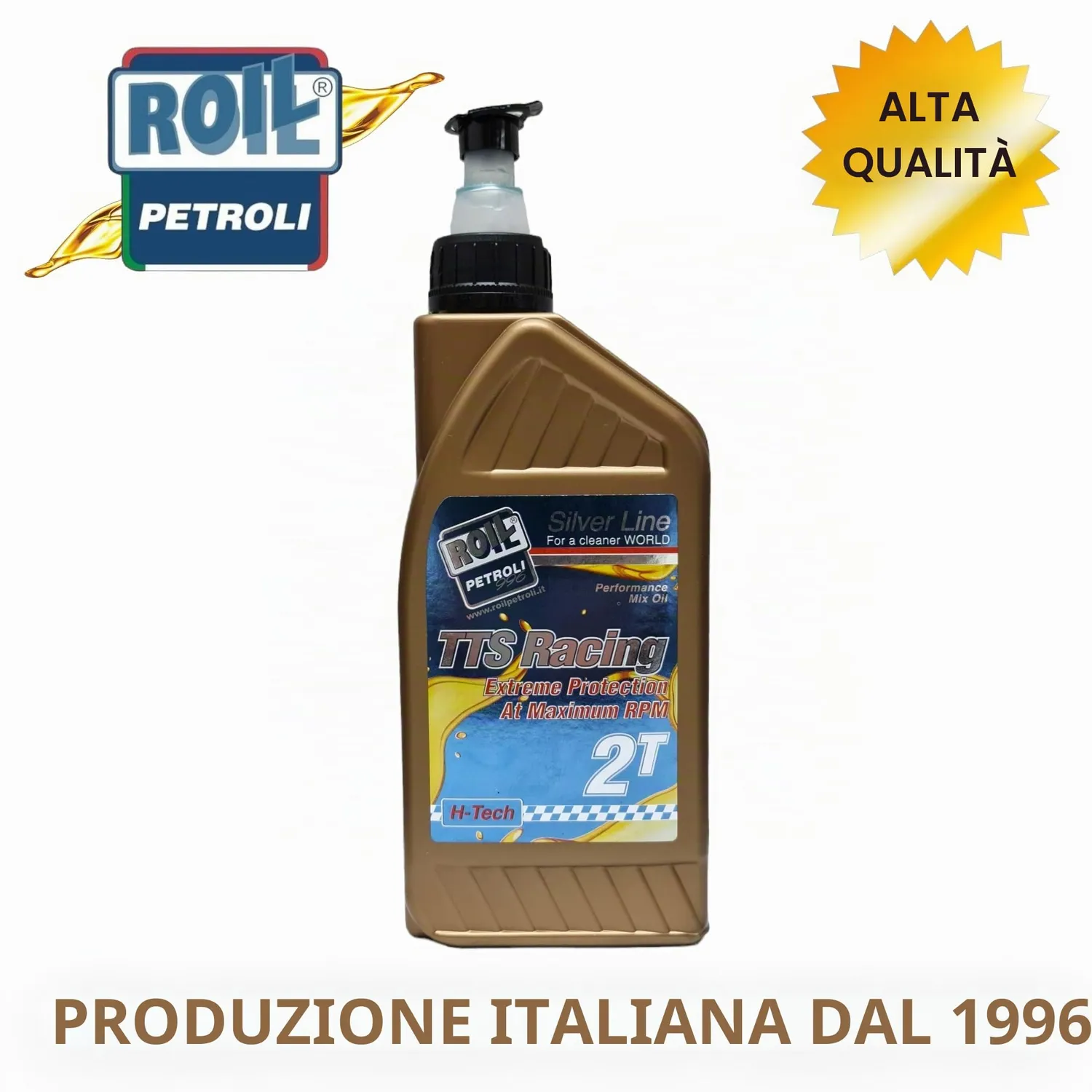 Roil TTS Racing Blu 2T olio miscela sintetico