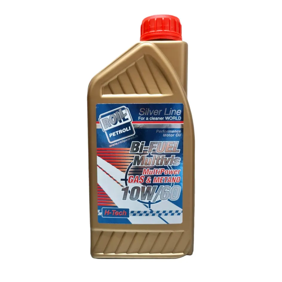 Roil Bi-Fuel Multivis 10W/60 olio motore GPL metano