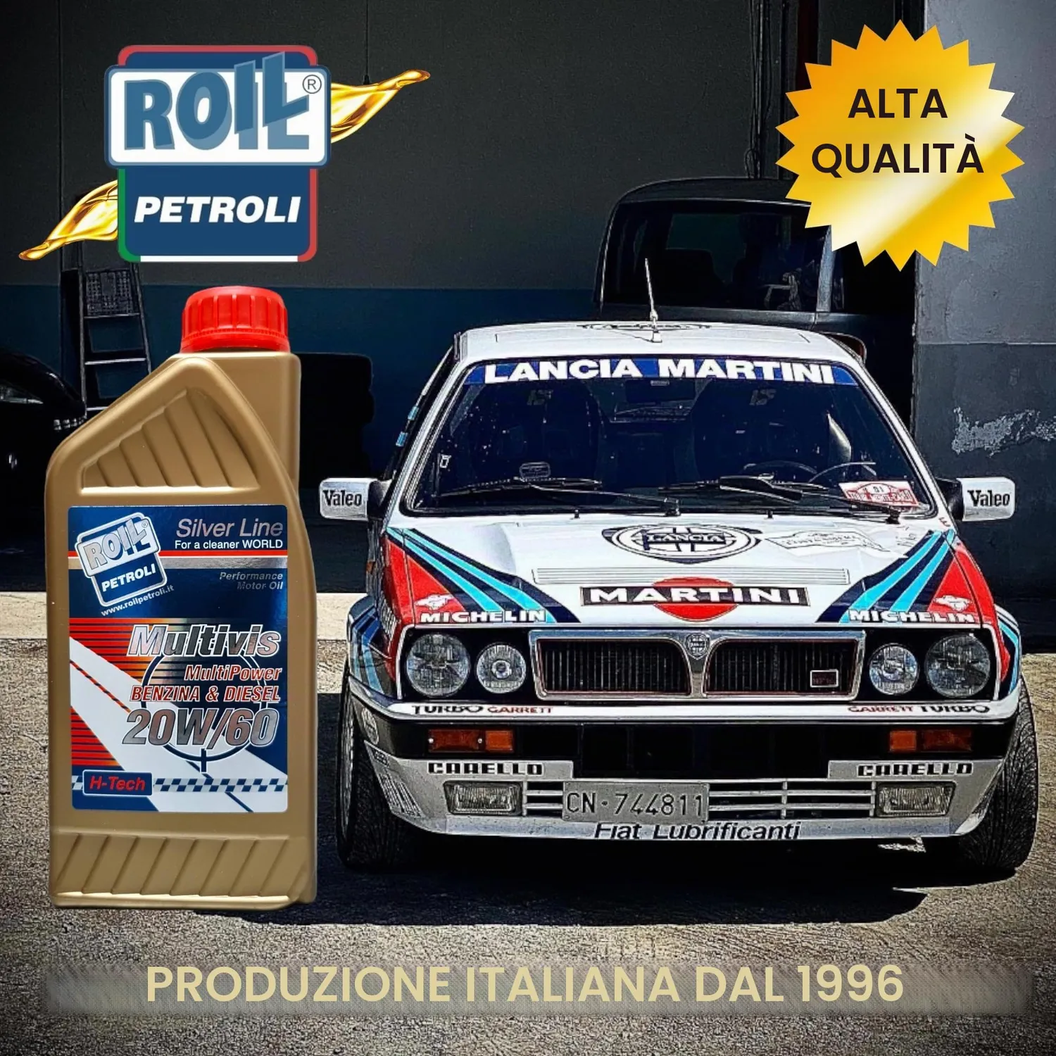 Roil Multivis 20W/60 Olio Motore Auto Storiche