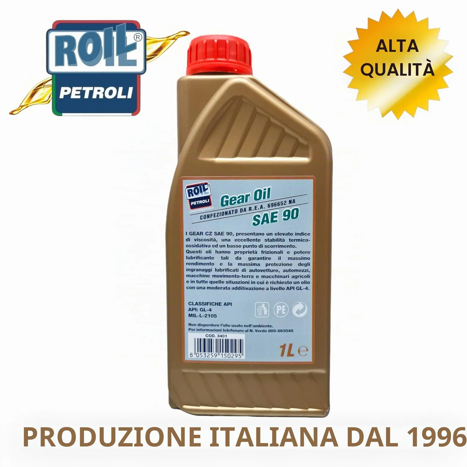 Roil Gear CD SAE 90 olio cambio GL-4
