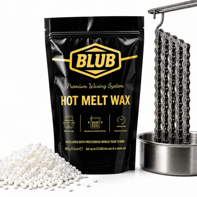 BLUB Hot Wax cera catena bici 500 g ceramica