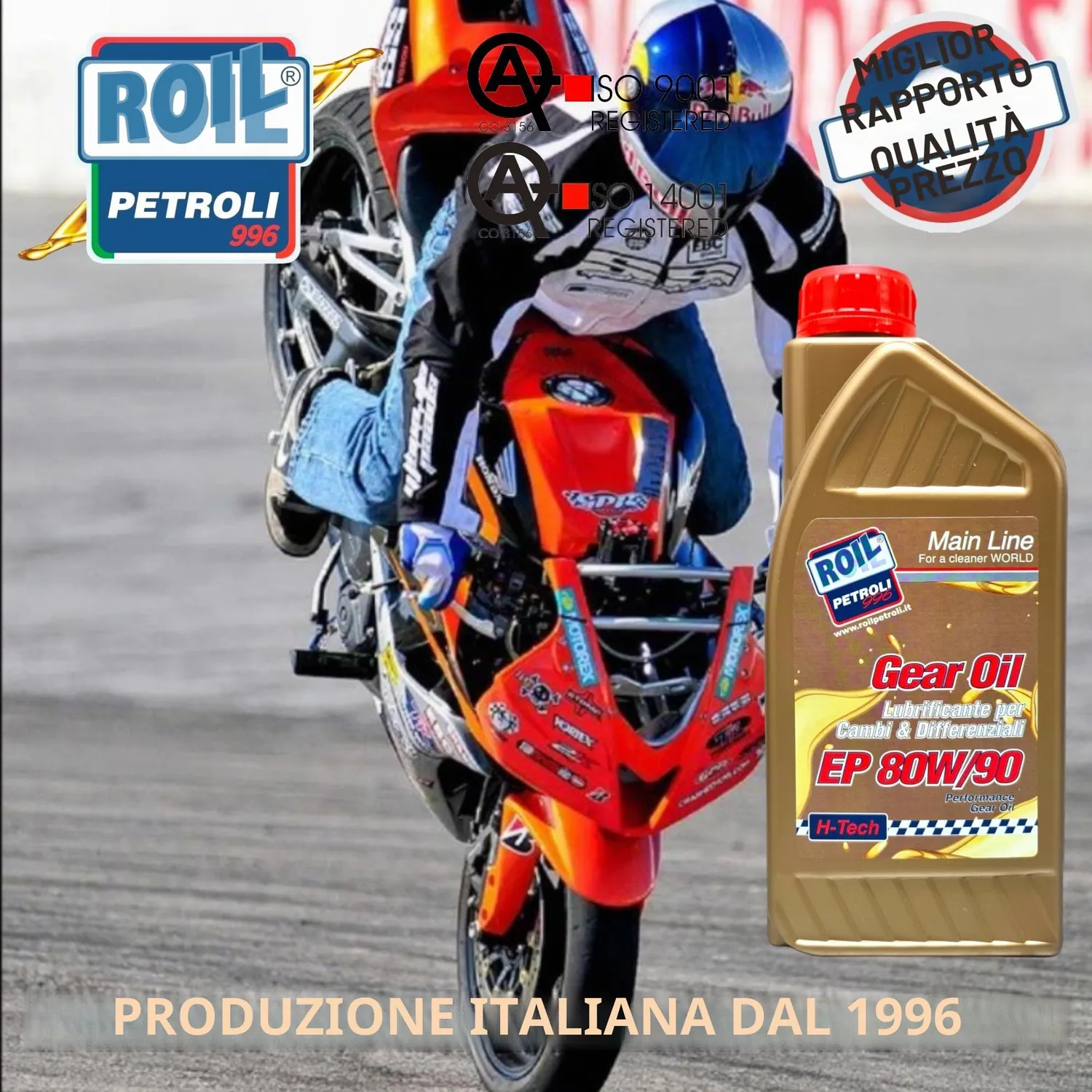 Roil Gear HD 80W-90 EP GL-5 olio cambio