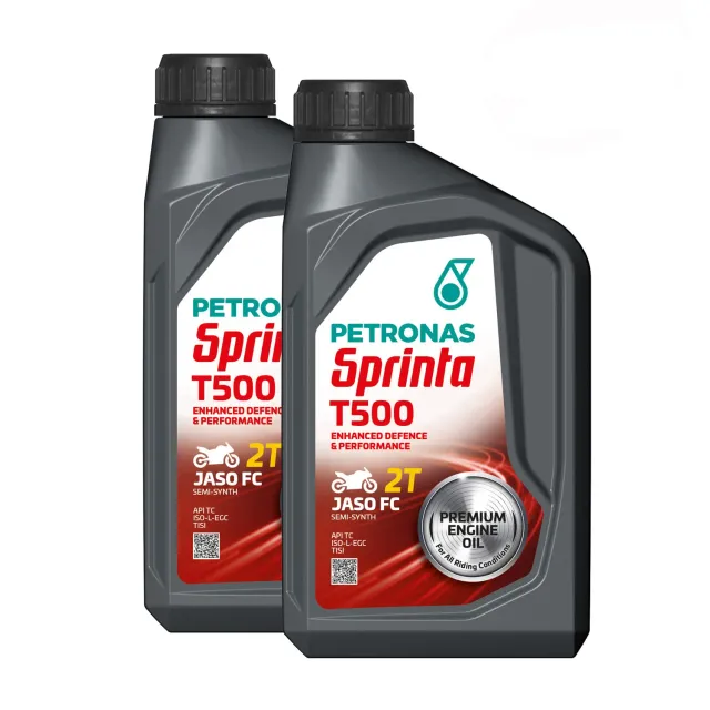 Petronas Sprinta T500 olio moto 2T semisintetico