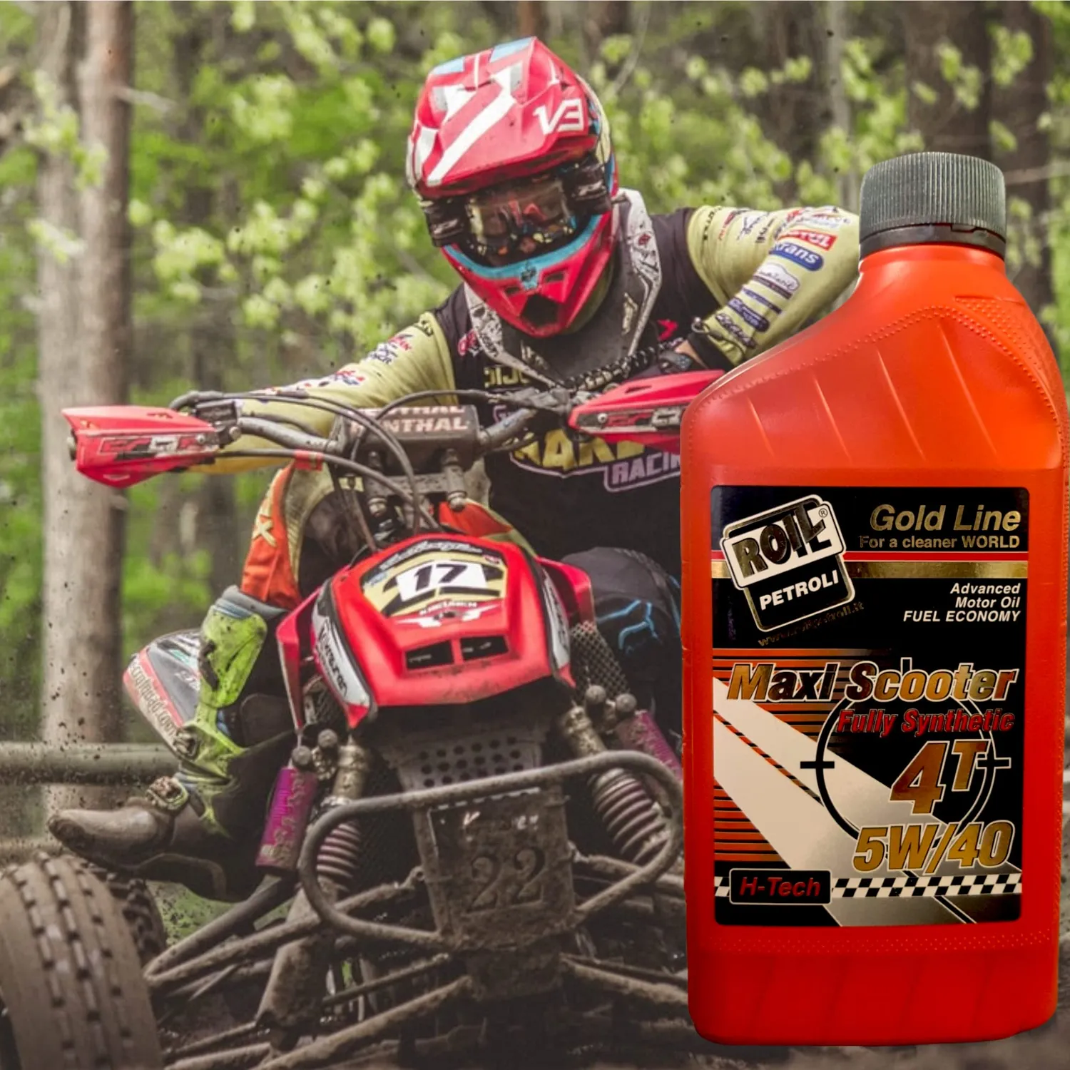 Roil Maxi Scooter 4T 5W-40 olio scooter 1 L sintetico