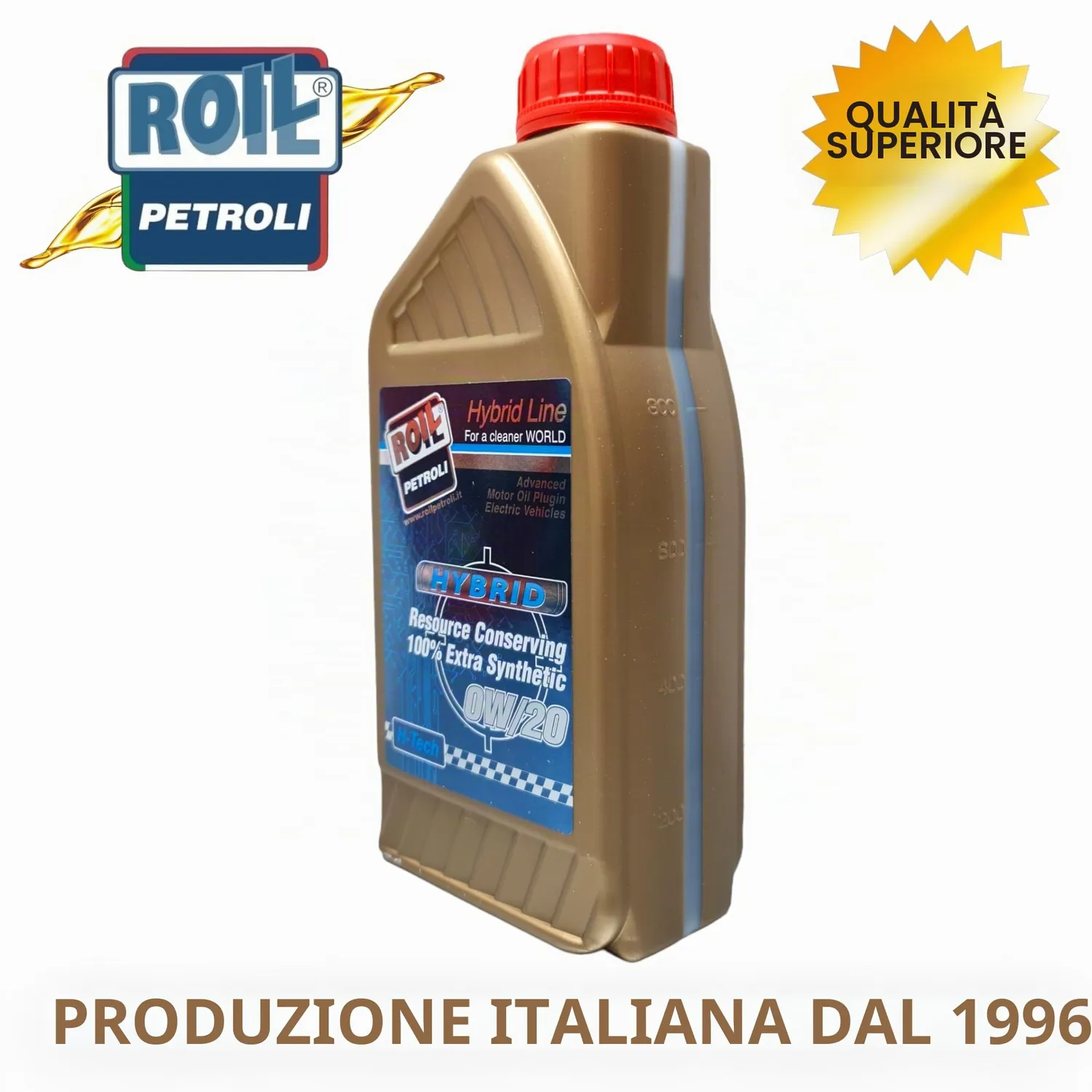 Roil Hybrid Long Life 0W/20 olio motore 4L risparmio