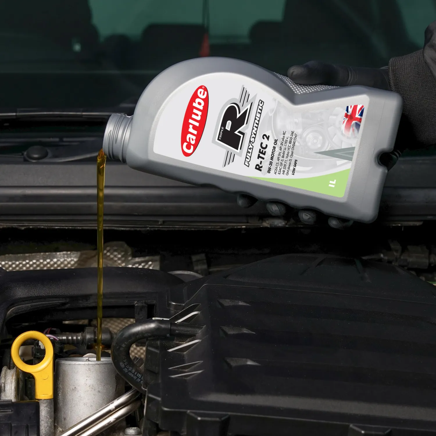 Carlube Triple R 0W-20 R-Tec 2 Olio Motore 1L C5