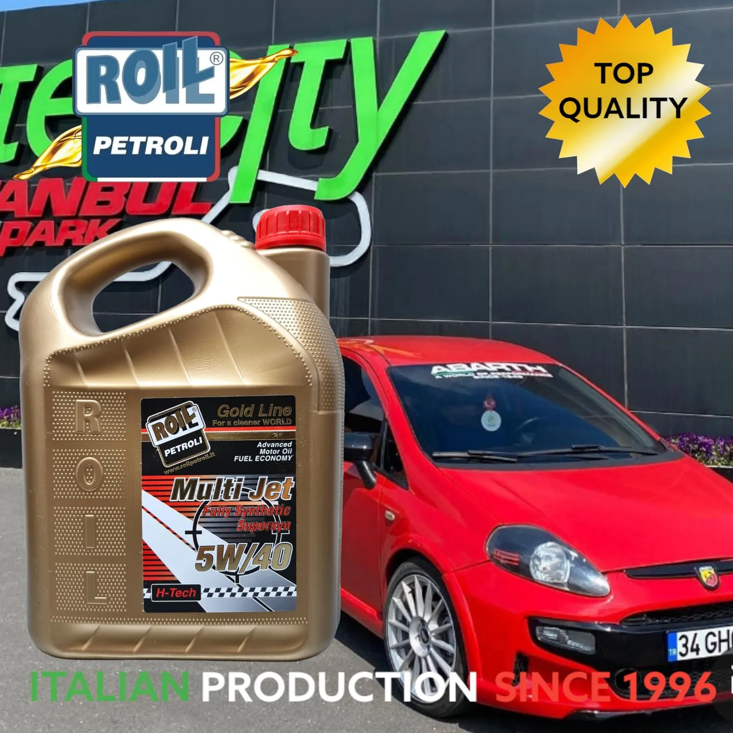 Roil MultiJet olio motore 5W-40 4L sintetico diesel