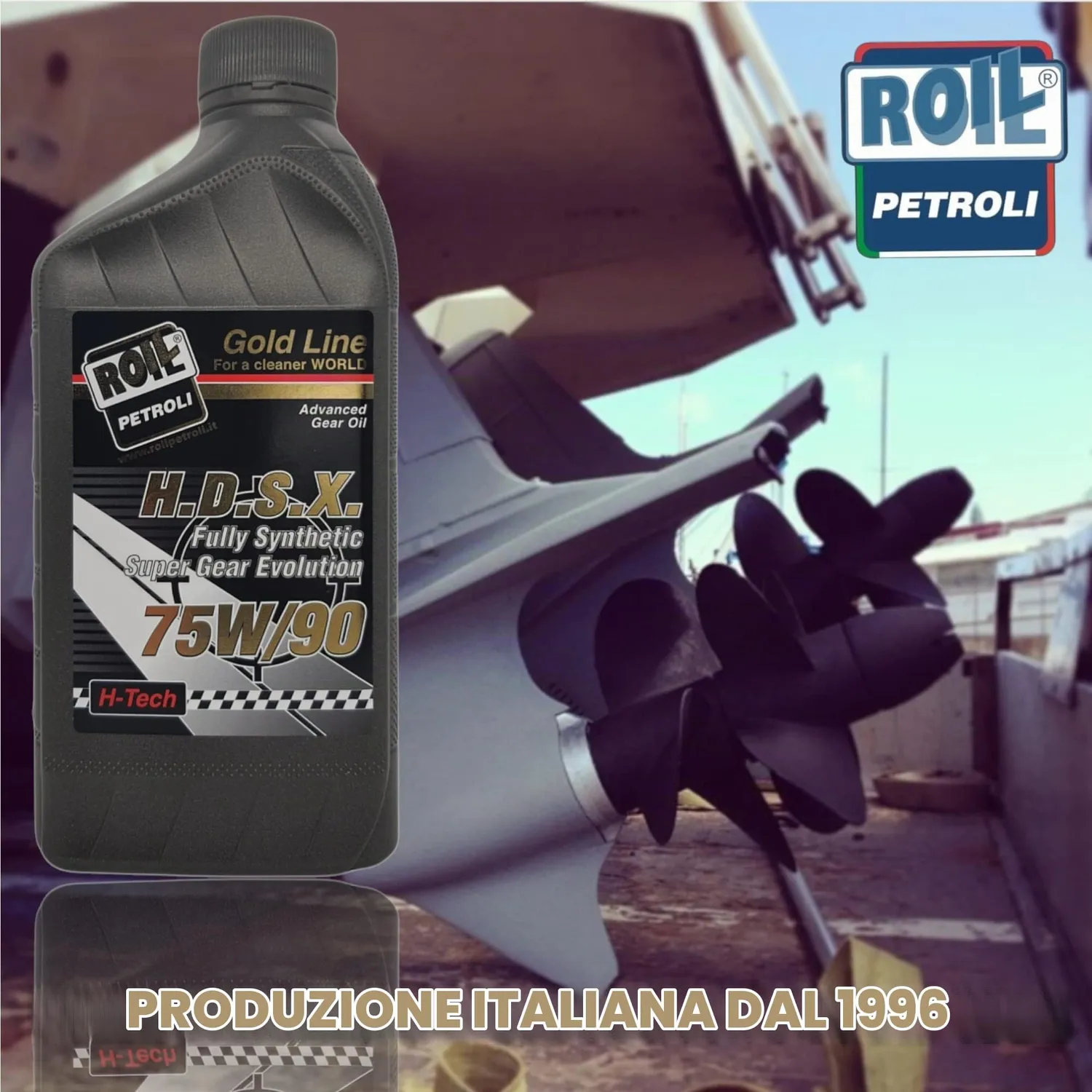 Roil Gear 75W-90 HDSX Olio Cambio 1L GL-5