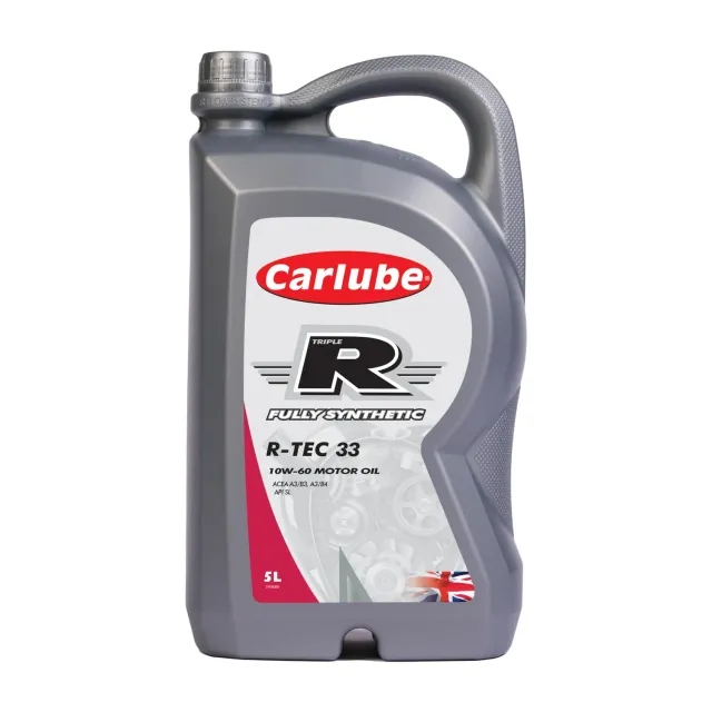 Carlube Triple R R-Tec 33 10W-60 olio motore 5 litri sintetico