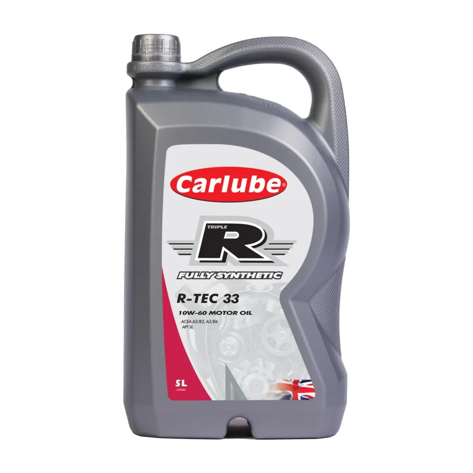 Carlube Triple R R-Tec 33 10W-60 olio motore 5 litri sintetico