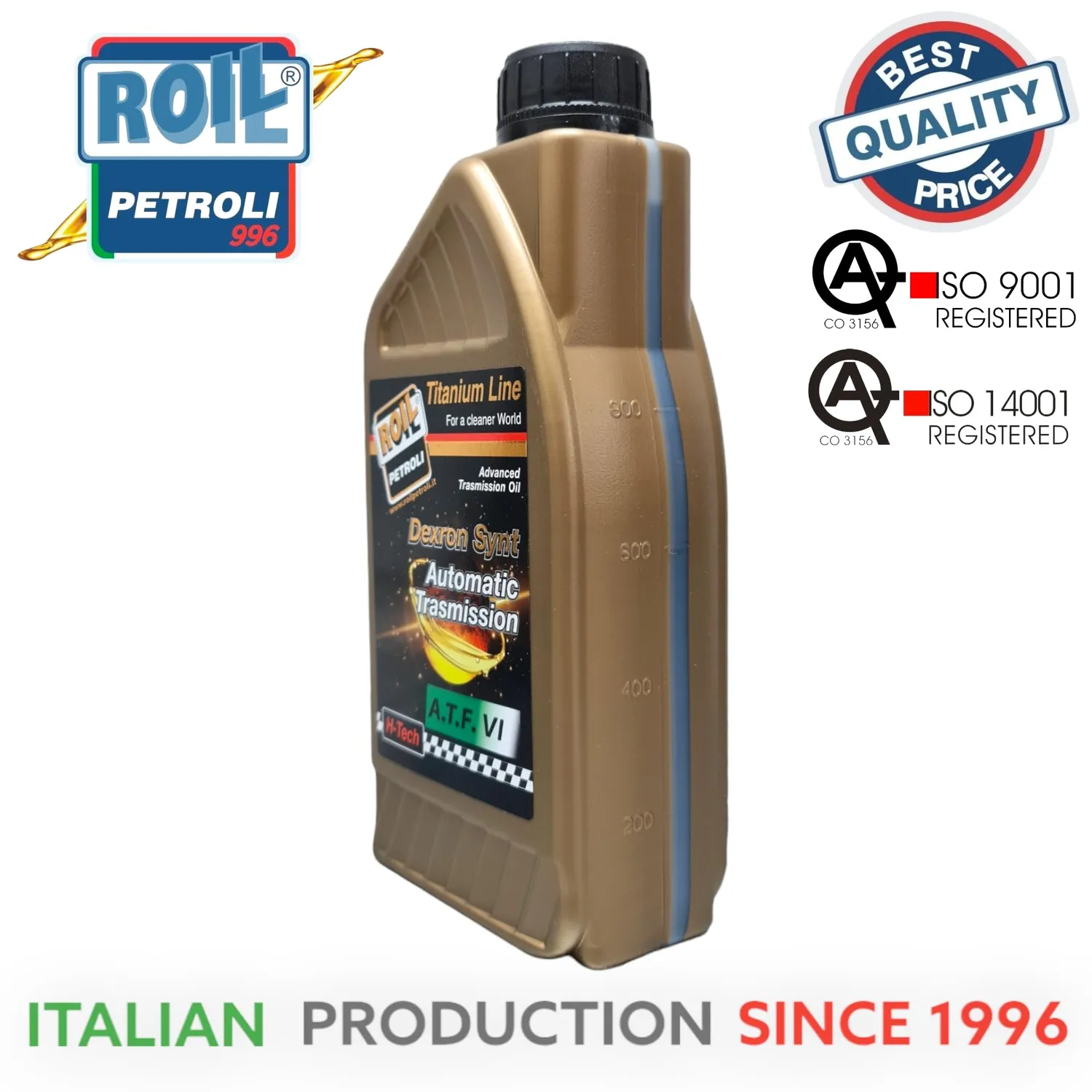 Roil ATF 6 Dexron VI fluido cambio automatico sintetico