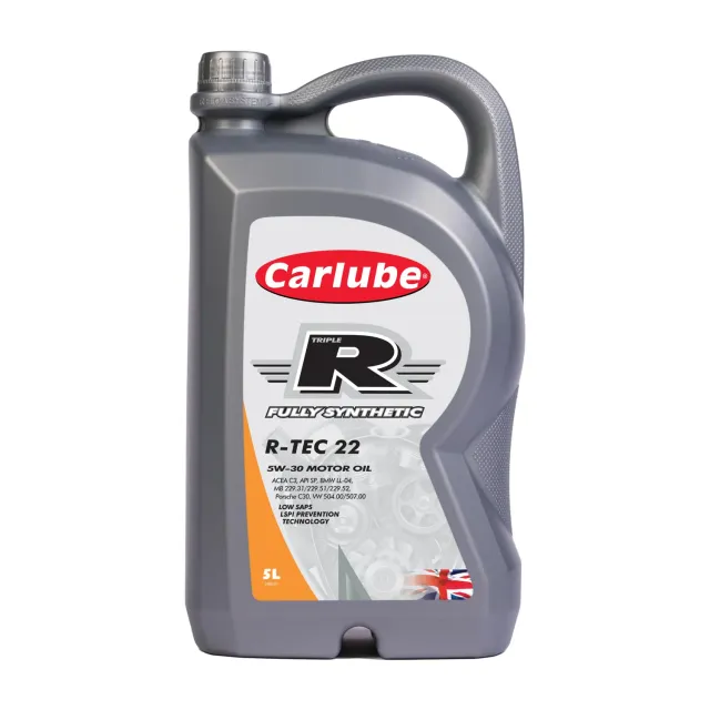 Carlube Triple R R-Tec 22 5W-30 olio motore 5L C3