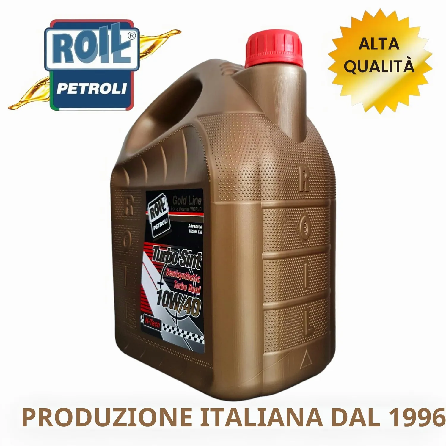 Roil Turbo Sint olio motore 10W-40 4L benzina e diesel
