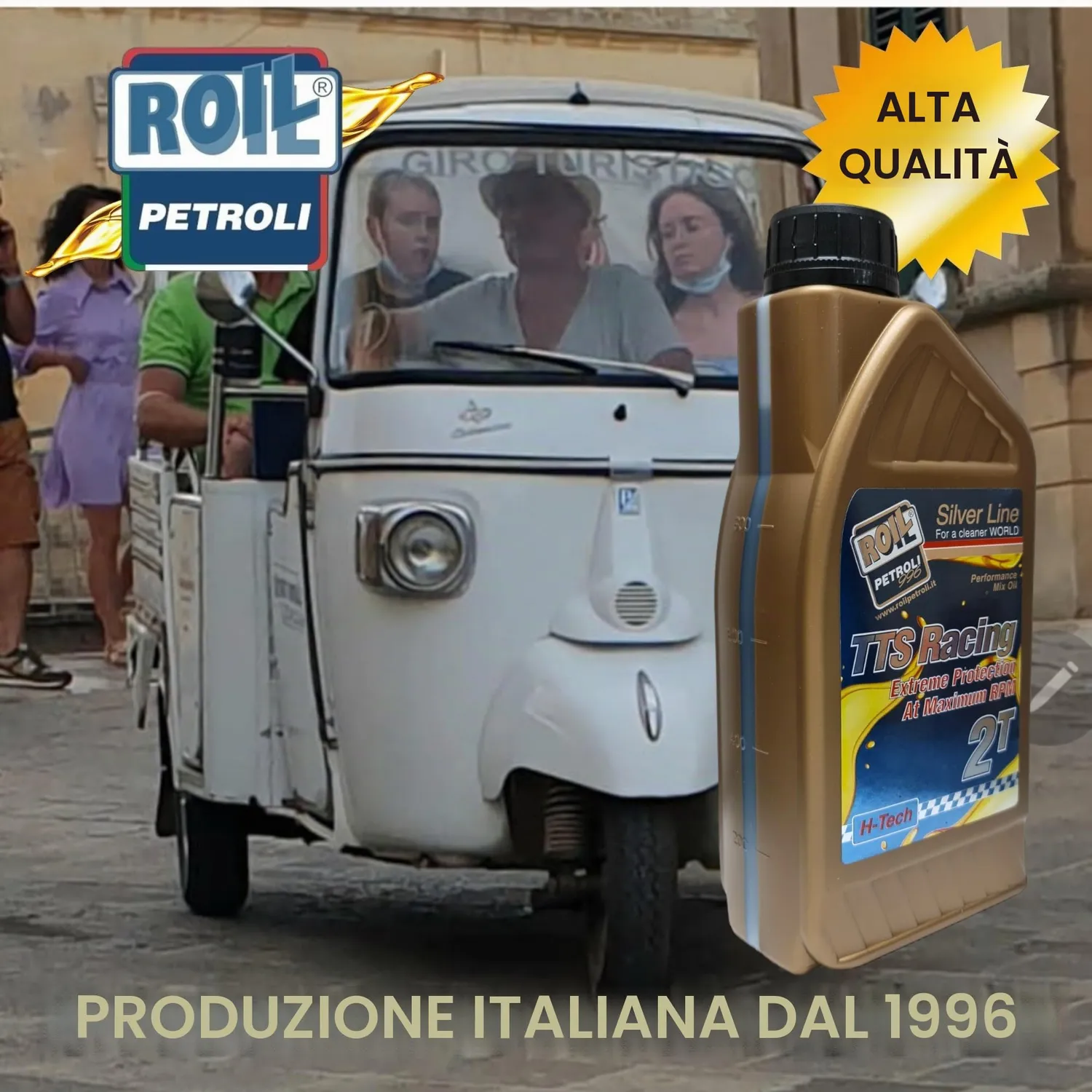 Roil TTS Racing Blu 2T olio miscela sintetico