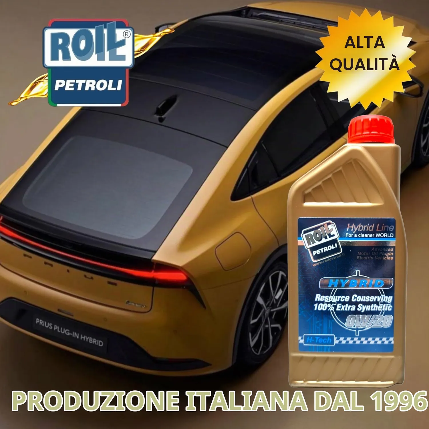 Roil Hybrid Long Life 0W/20 olio motore 4L risparmio