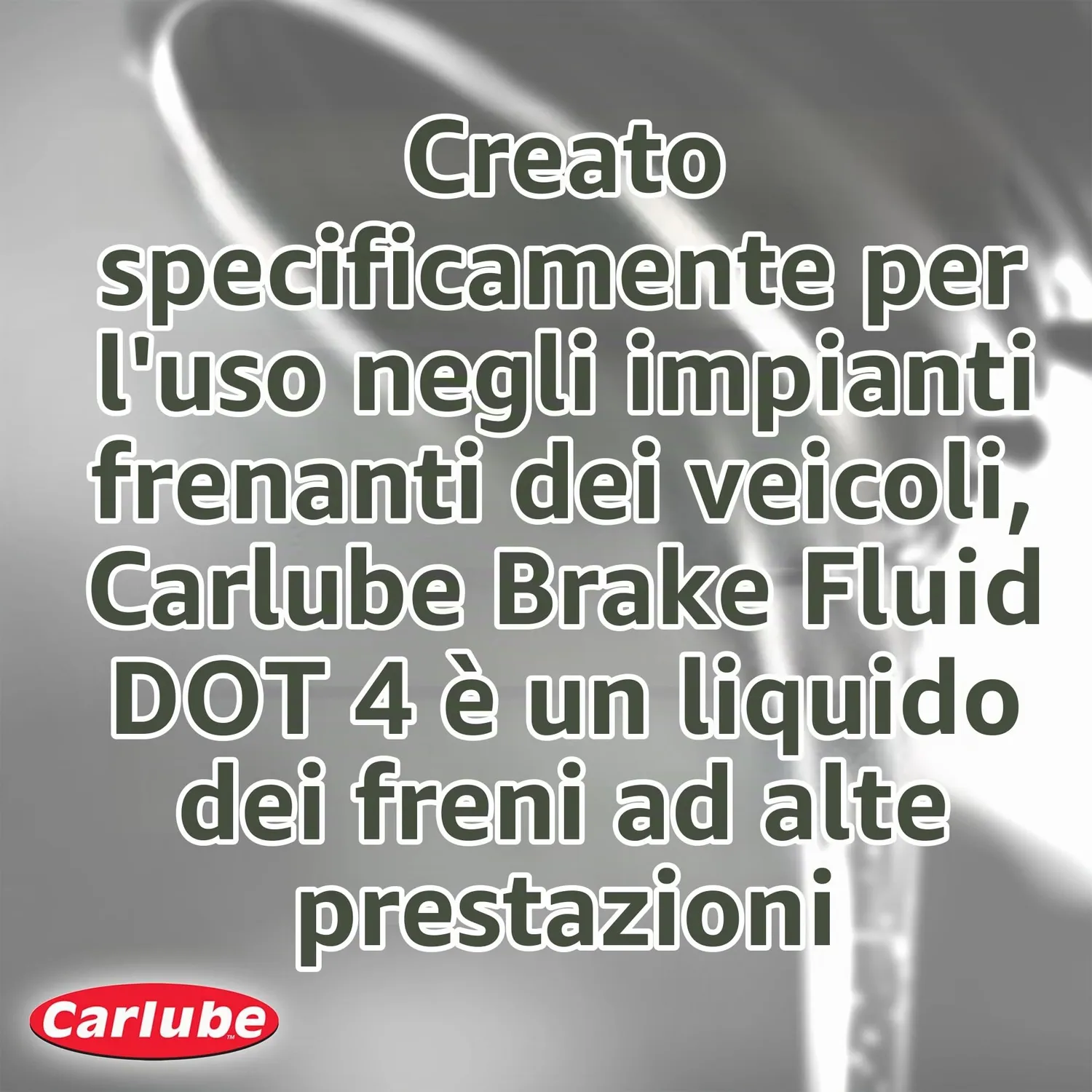 Carlube DOT 4 liquido freni 500 ml alte prestazioni