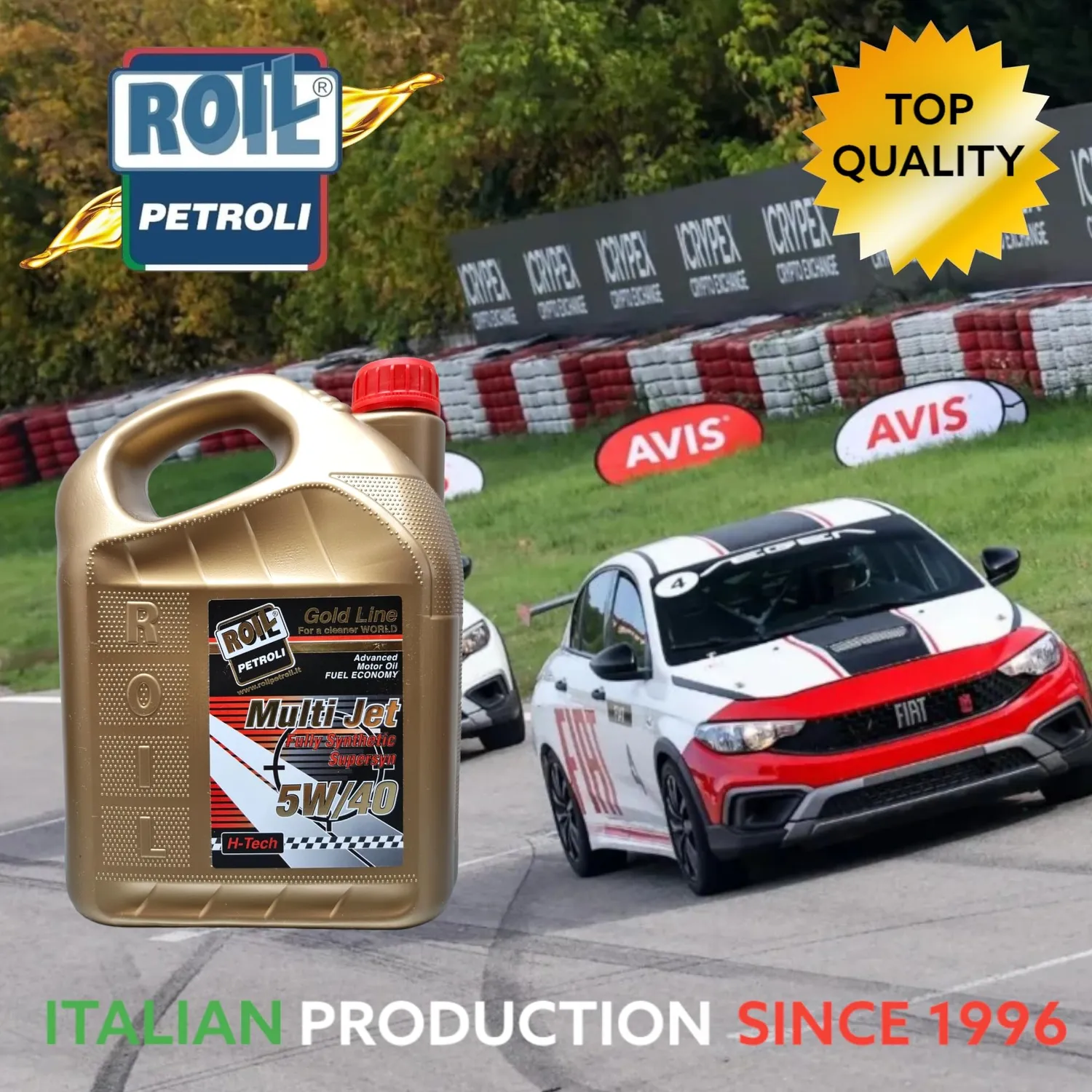 Roil MultiJet olio motore 5W-40 4L sintetico diesel