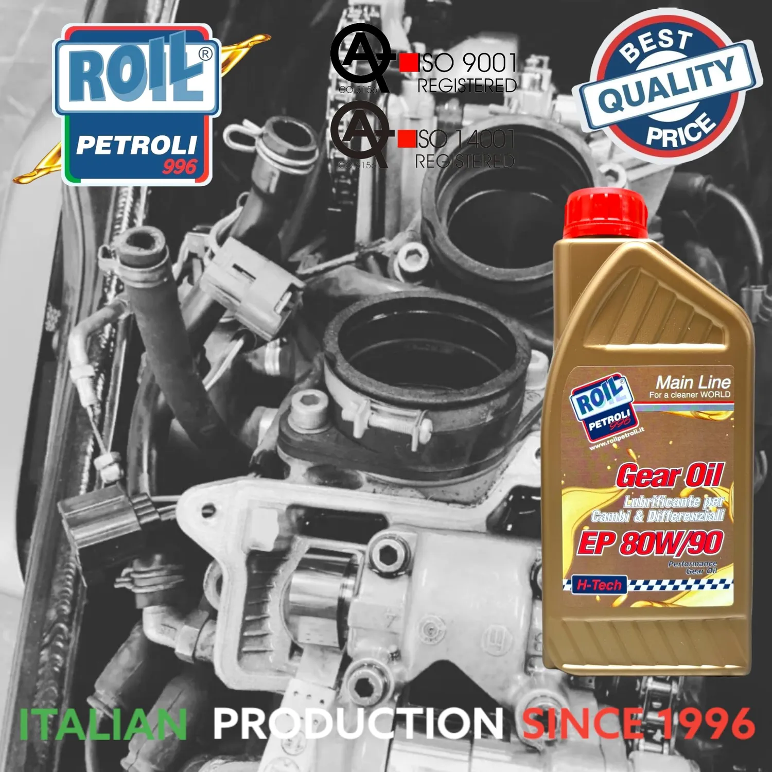 Roil Gear HD 80W-90 EP GL-5 olio cambio