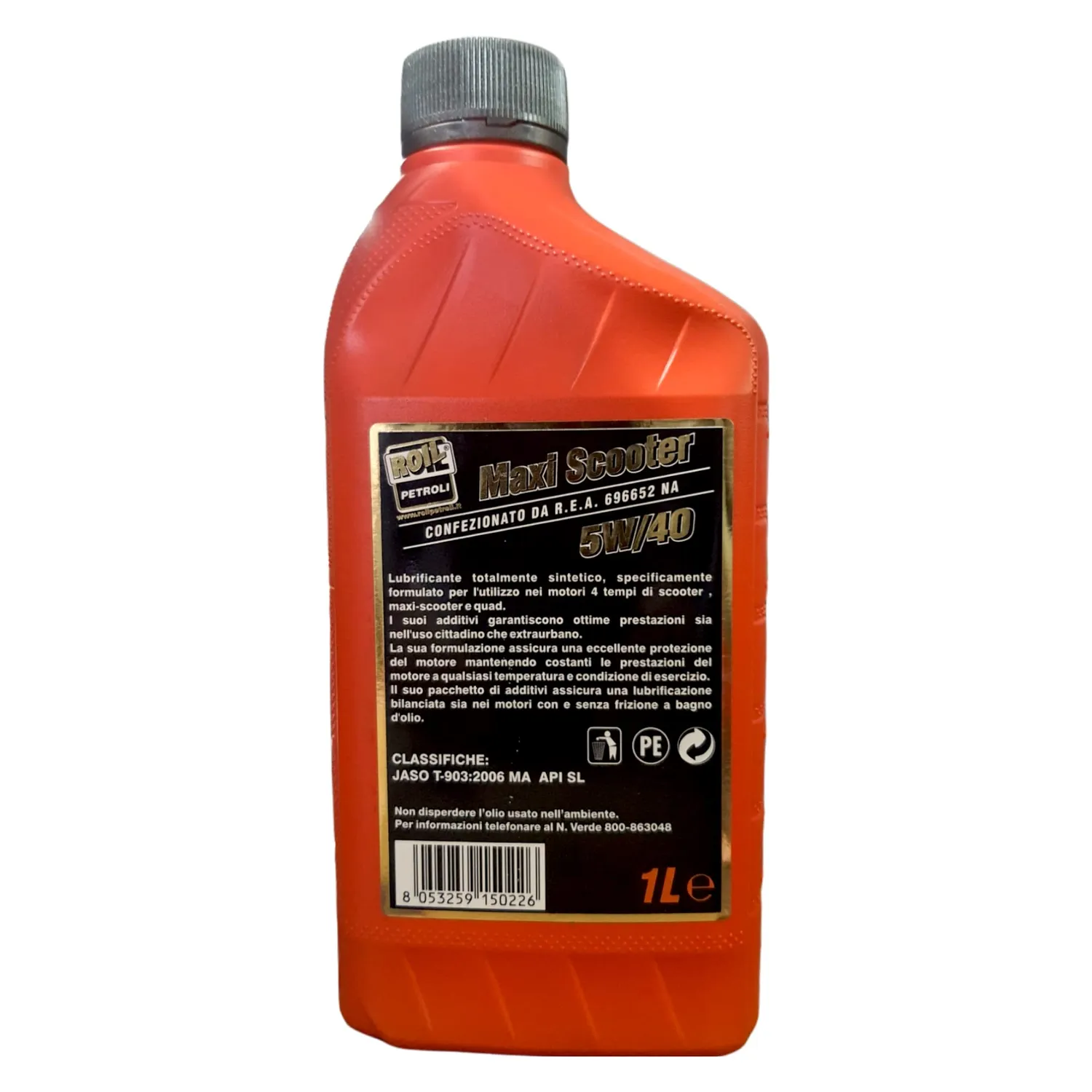 Roil Maxi Scooter 4T 5W-40 olio scooter 1 L sintetico