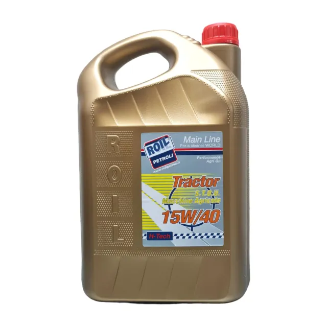 Roil Tractor 15W-40 S.T.O.U. olio trattore multifunzione