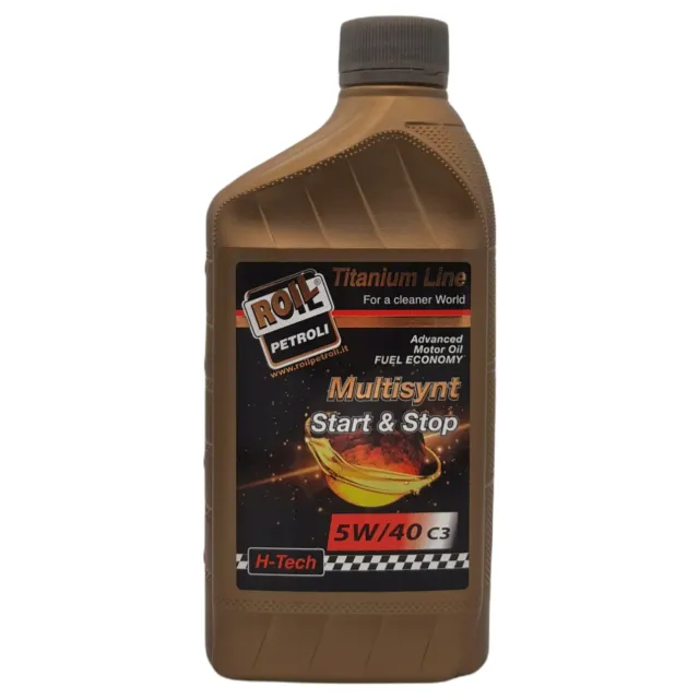 Roil Multisynt 5W-40 C3 Olio Motore 1L Start&Stop