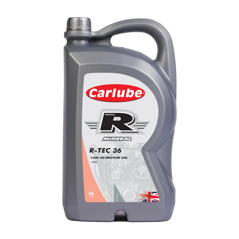 Carlube Triple R R-Tec 36 15W-40 olio motore 5L minerale