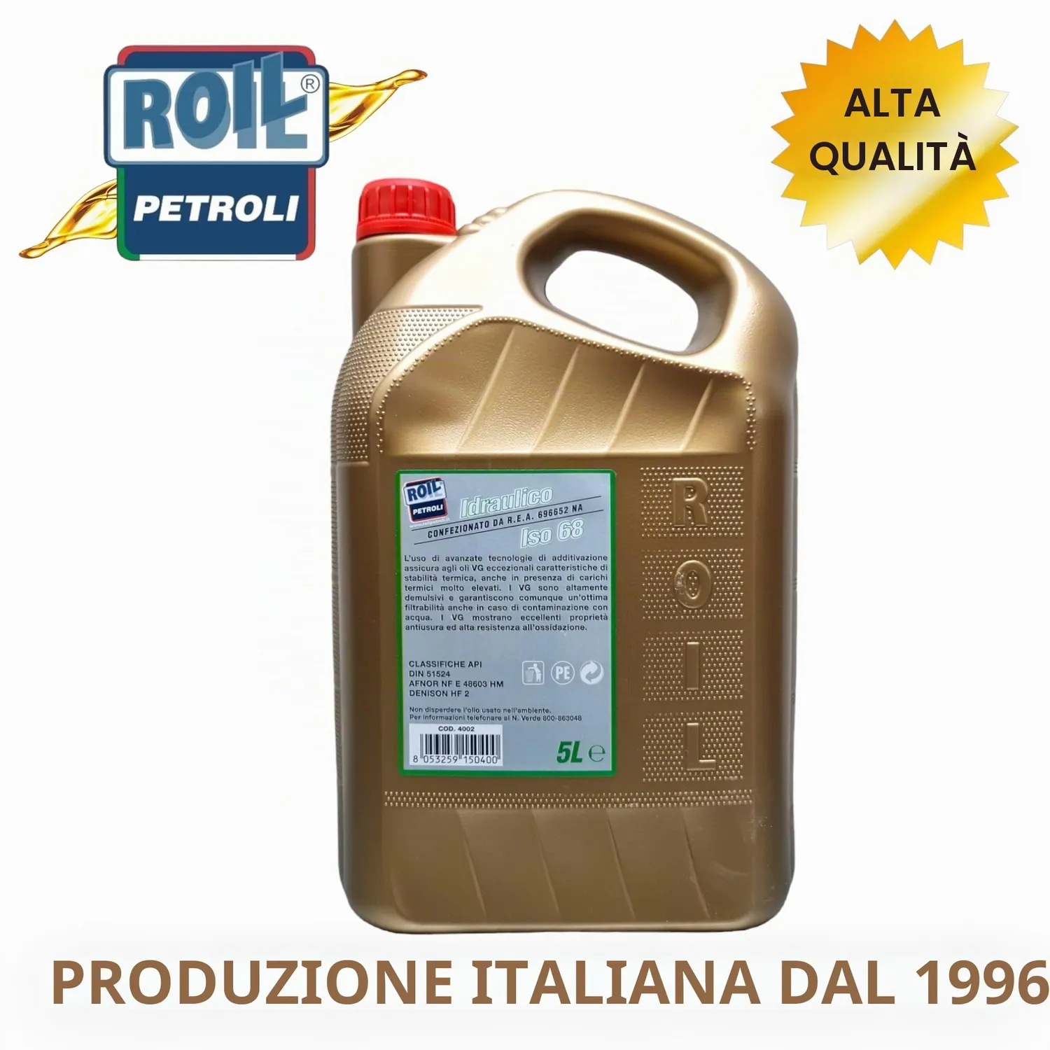 Roil olio idraulico VG ISO
