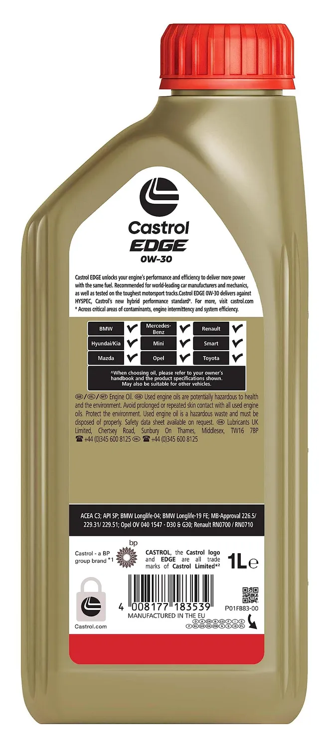 Castrol EDGE Olio Motore Auto