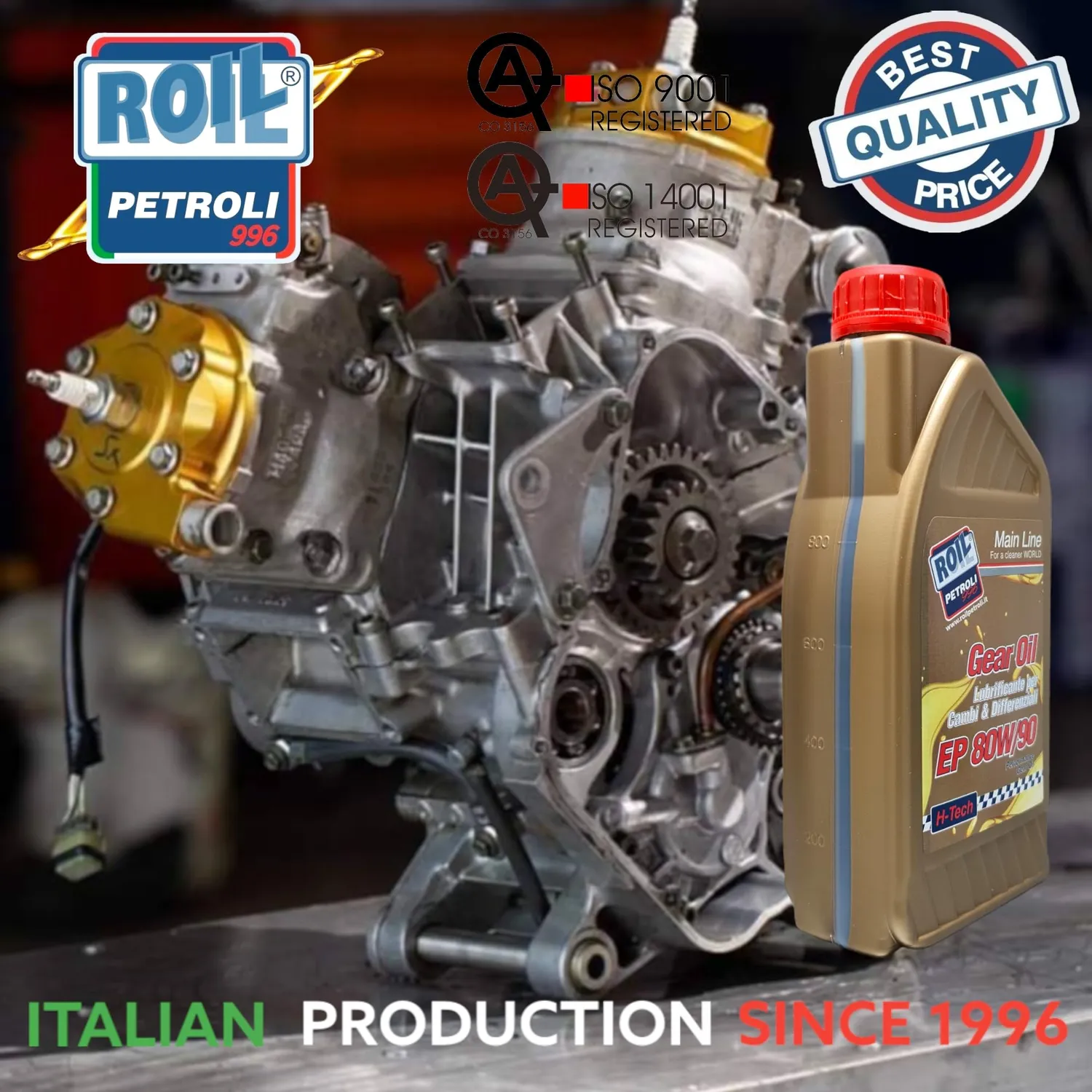 Roil Gear HD 80W-90 EP GL-5 olio cambio