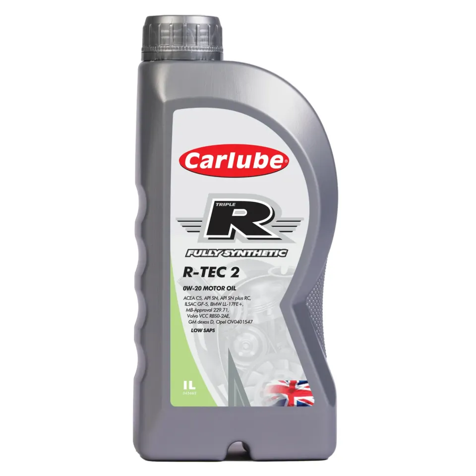 Carlube Triple R 0W-20 R-Tec 2 Olio Motore 1L C5