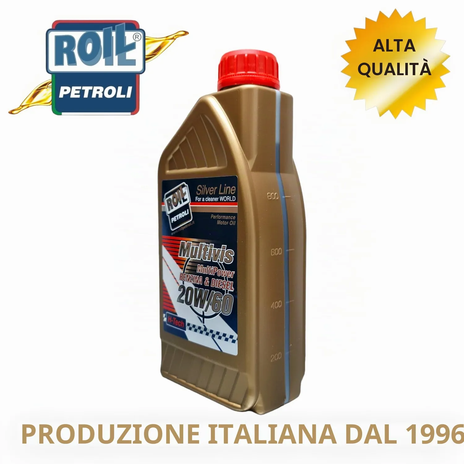 Roil Multivis 20W/60 Olio Motore Auto Storiche